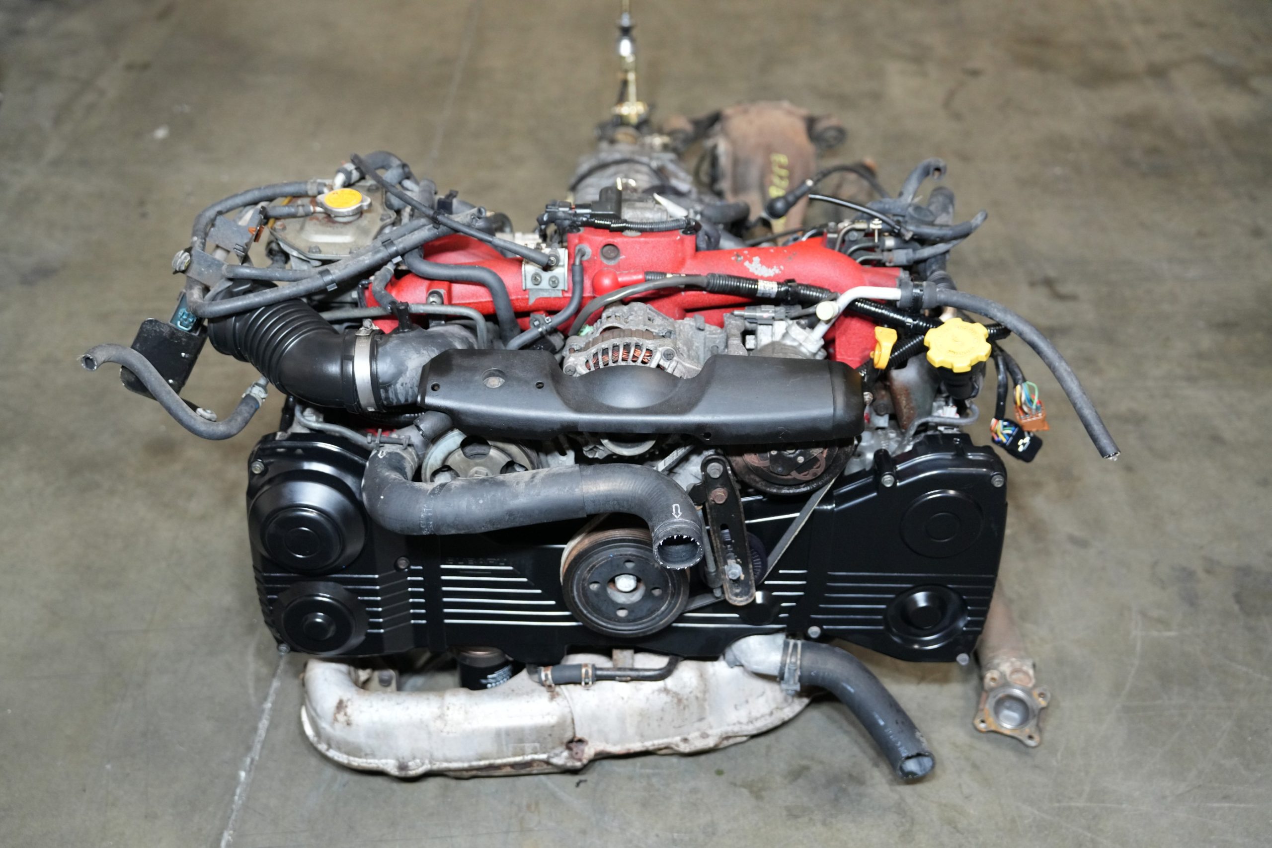 2004–2005 Subaru WRX STI EJ207 Version 8 2.0L Turbo Engine with 6-Speed Manual — product photo 1
