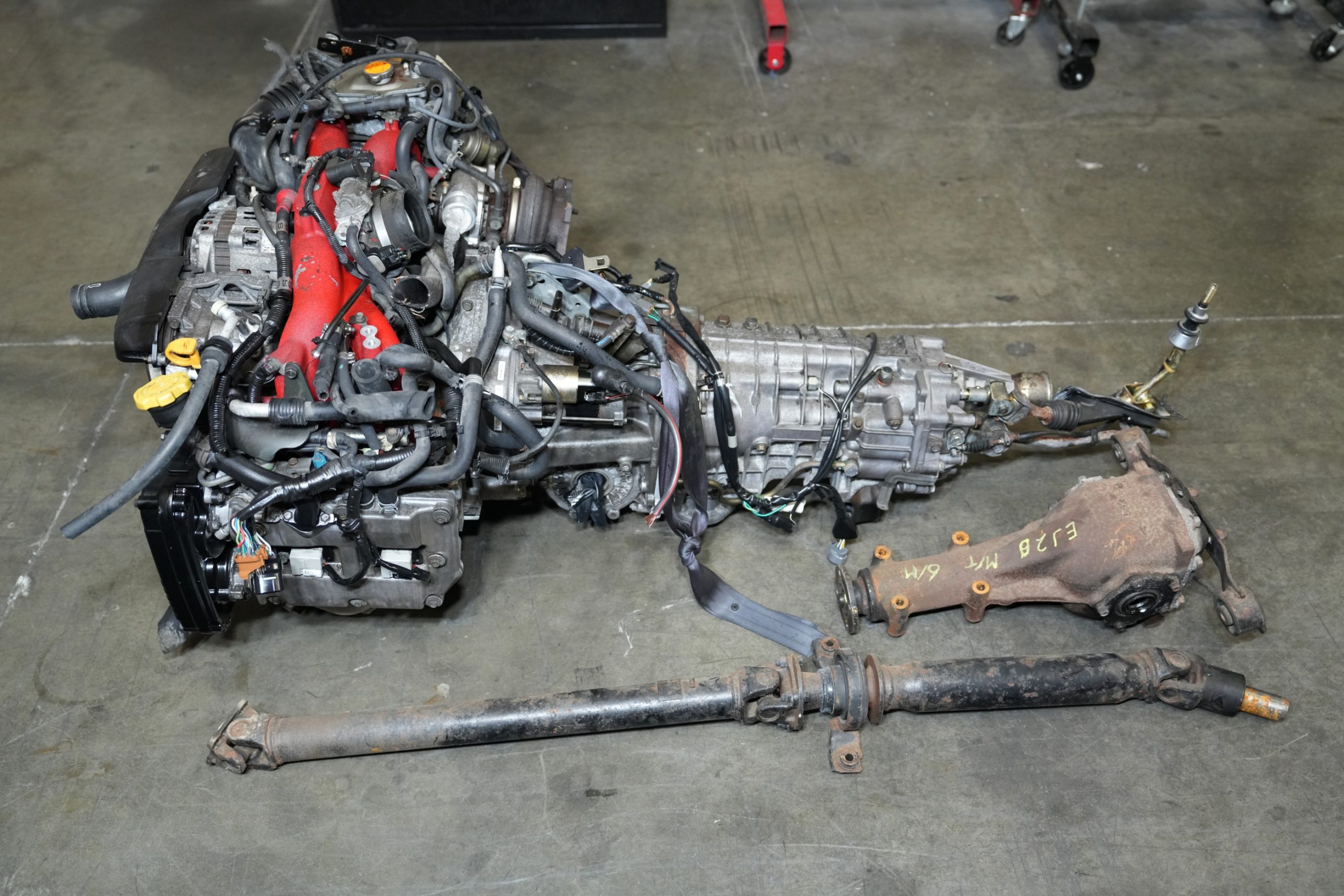 2004–2005 Subaru WRX STI EJ207 Version 8 2.0L Turbo Engine with 6-Speed Manual — product photo 9